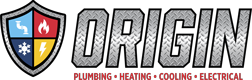 Origin Plumbing Heating Cooling Electrical logo